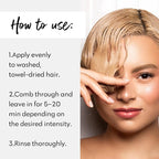 Four Reasons Color Mask - Vanilla Blonde - (27 Colors) Color Depositing Conditioner, Toning Treatment, Tone & Enhance Color-Treated Hair - Semi Permanent Hair Dye, Vegan and Cruelty-Free, 6.76 fl oz