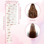 Wide Tooth Comb,Effortless Tangle Removal for Curly, Wet, Long Hair Wet,Cute Aesthetic Design for Women Men and Girls (Pink-10)