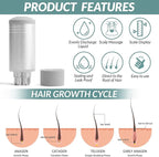 Minoxidil Applicator, Scalp Oil Applicator. Oil Comb. (Silver)