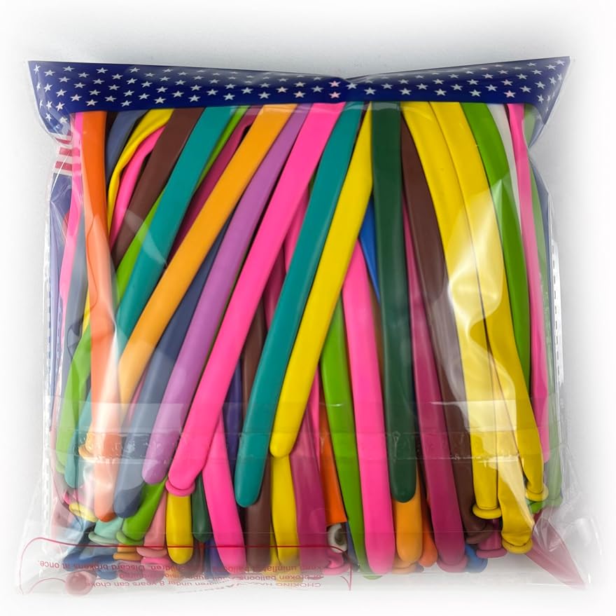 KADBANER 260 Long Balloons 100 Pack Latex Balloons | - Image 5