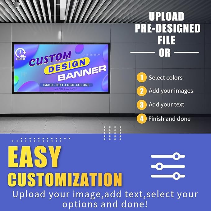 Custom Vinyl Banner by EKSPRINT, 13OZ Banners and Signs Customize - Image 4
