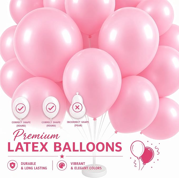Pastel Balloon Column Kit with Base and Pole - Image 6