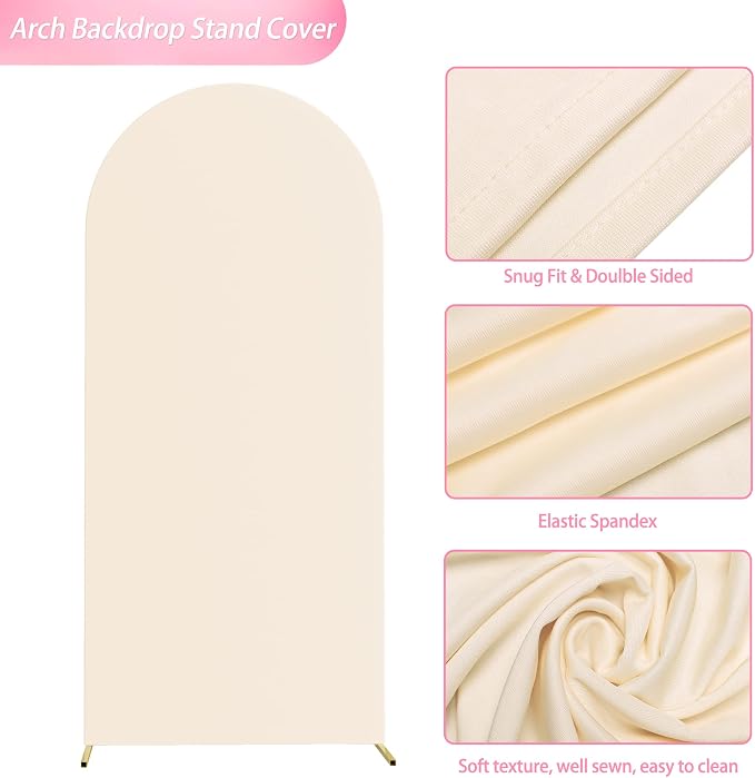 6FT Arch Backdrop Stand and Cover Set, Arch Stand - Image 5