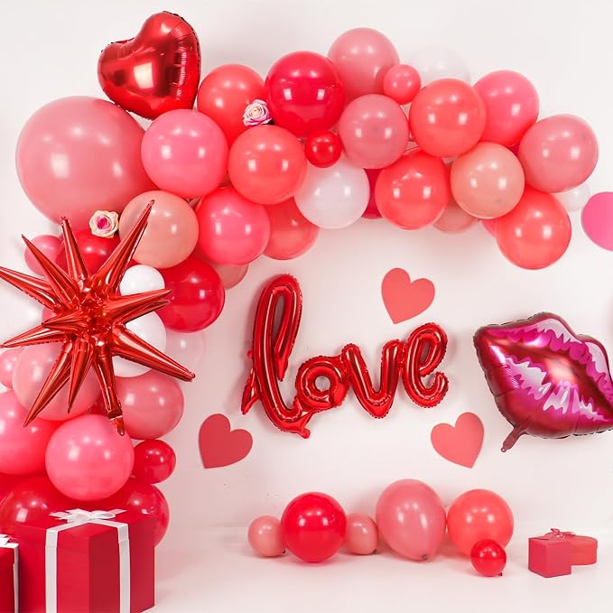 Valentines Balloons Arch Kit - Image 4