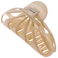 Camila Paris CP3054 French Hair Clip for Women with Thick, Long and Curly Wavy hair, Beige, No Slip Girls Fashion Styling Hair Accessory, Strong Hold, Made in France