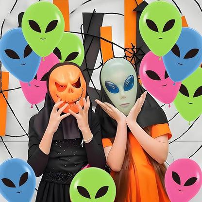 30pcs 12" Alien Balloons UFO Balloons - Image 3