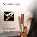 SRILabs StyleQ Flat Iron Hair Straightener Styler - GraphFlow Techonology, Negative Ions, Infrared Light Therapy, 12 Heat Settings for Straight, Smooth, Waves and Curls: All Hair Types