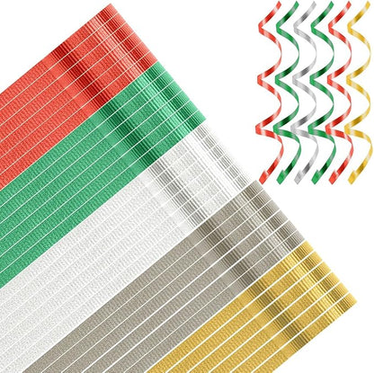 30 Roll Christmas Curling Ribbons by PendantofLuck