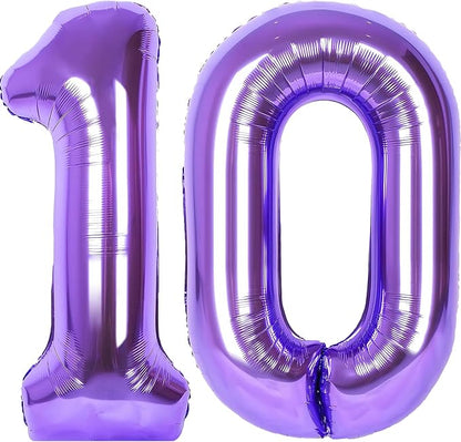 Number Balloons for Birthday Decorations by United-UnicornsParty