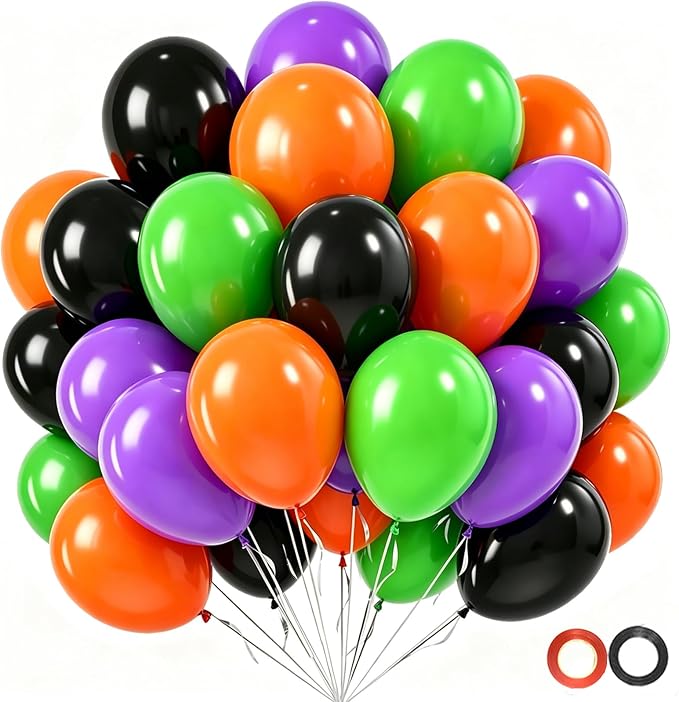 Halloween Party Balloons Set by Unknown