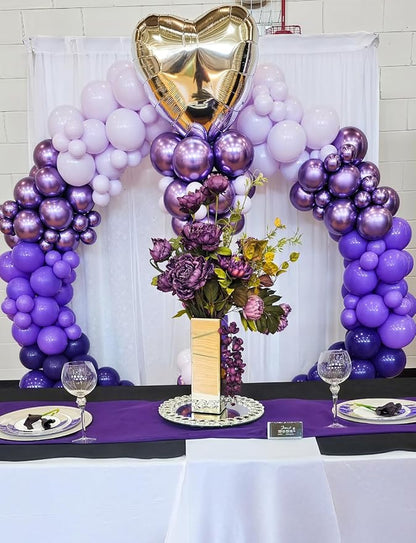 Purple Balloons, Birthday Decorations - Image 7