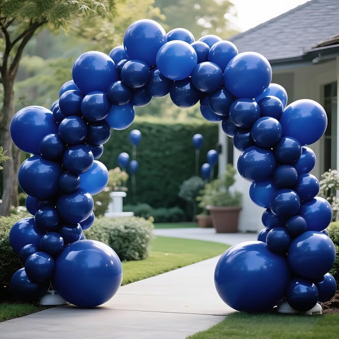 Navy Blue Balloon 110pcs, 12 Inch Thickened Latex Party Balloons Helium Bright - Image 8