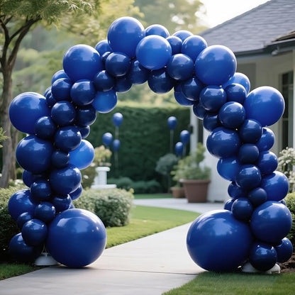 Navy Blue Balloon 110pcs, 12 Inch Thickened Latex Party Balloons Helium Bright - Image 8