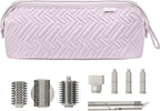 Leudes Hair Tools Travel Bag for Shark Flexstyle Carrying Case Portable Shark Hair Air Wrap Dryer Case Waterproof Dustproof Flat Curling Iron Travel Organizer (Lavender Violet)