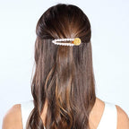 20 Pieces Pearl Hair Clips Set, Acrylic Resin Sweet Decorative Bobby Pins Hair Barrettes Hairpin Headwear Hair Accessories Headwear for Women and Girls