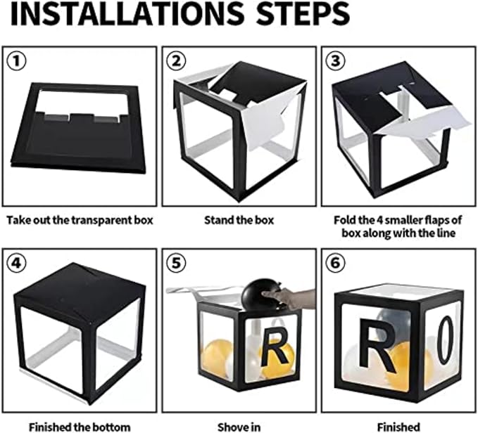One Boxes for 1st Birthday, One Balloon Box - Image 3