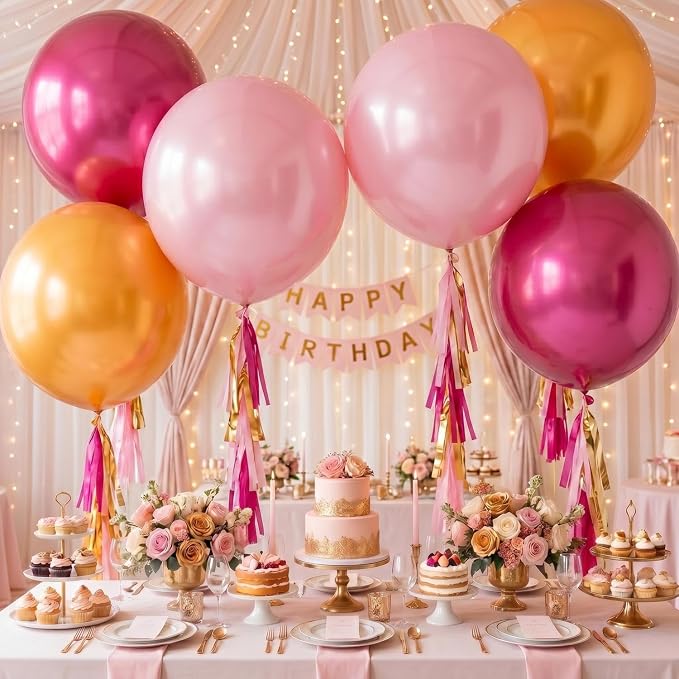 6 Set 36 Inch Giant Balloons - Image 2