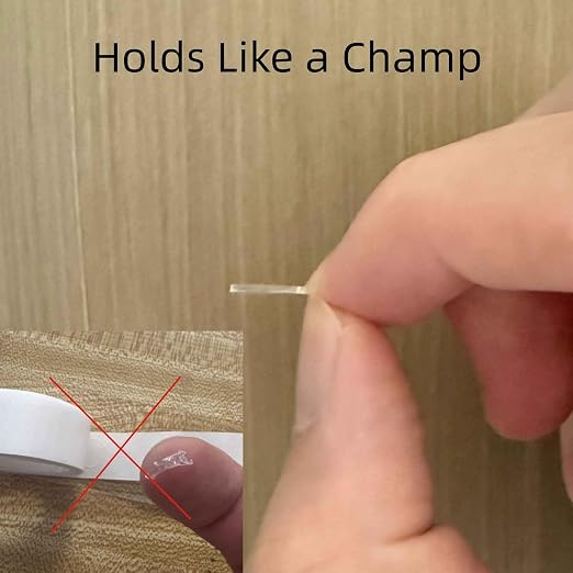 Clear Glue Dots Removable Sticky Tack, Waterproof Poster Putty Double Sided Dots - Image 3