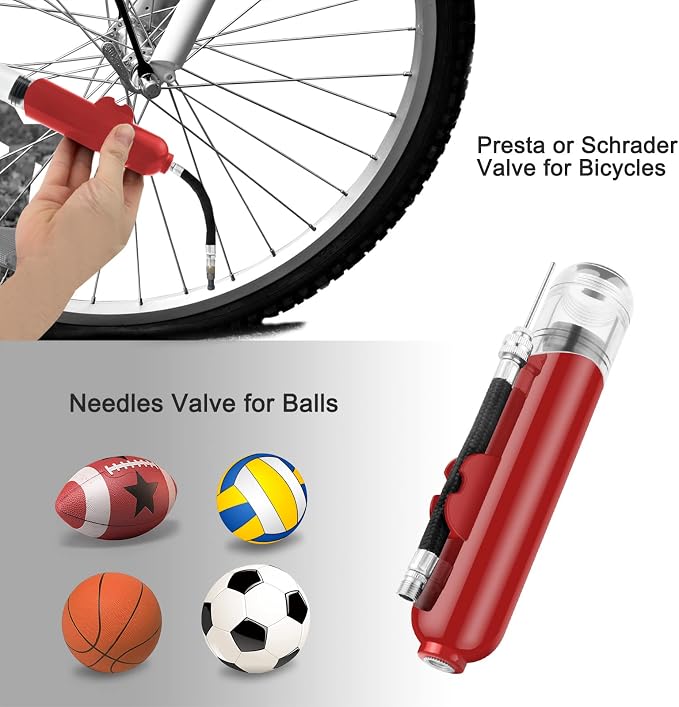 BROTOU Ball Pump, Dual Action Inflate Air Pump - Image 8
