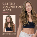 GOO GOO Clip in Hair Extensions Real Human Hair, Remy Human Hair Extensions Clip ins for Women, Natural Human Hair, 18inch 150g 9Pcs, 5 Light Ash Brown