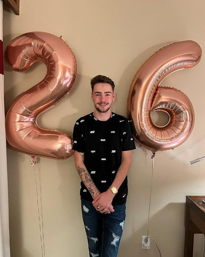 Rose Gold 18 Balloon - Image 9