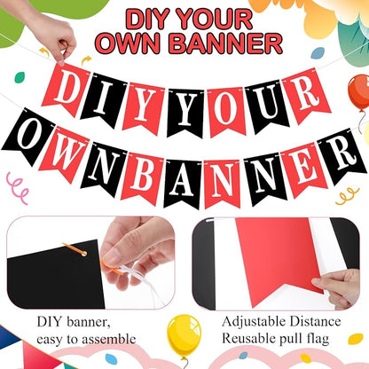 Mooliwe 171 Pcs DIY Custom Banner Kit Make Your Own Customizable Sign - Image 3