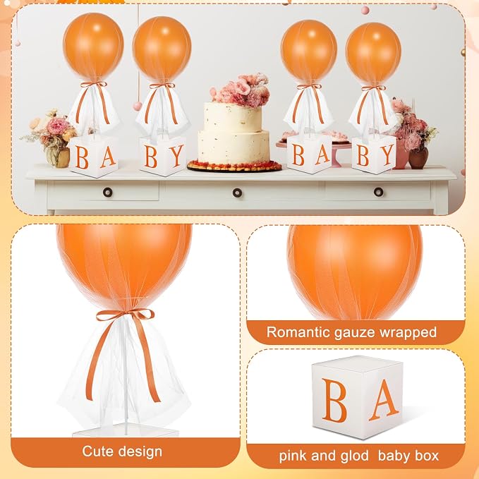6 Set Little Cutie Baby Shower Decor - Image 2