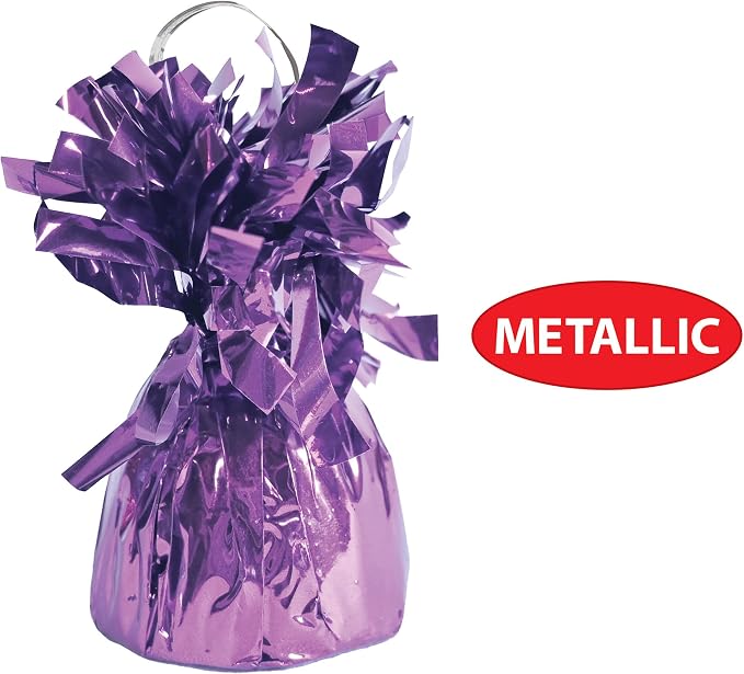 Beistle Metallic Wrapped Balloon Weights, Centerpieces and Table Décor - Image 3