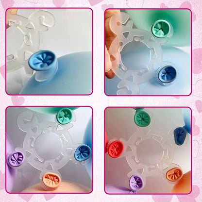 80 Balloon Clips and 100 Dots Glue Points and a Tie, - Image 4