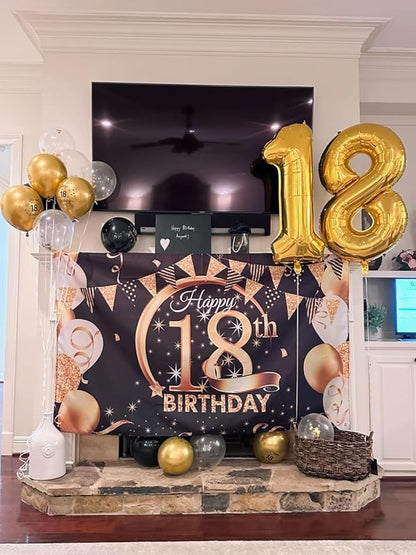 Number Balloons Gold 28 Balloon 40 inch - Image 4