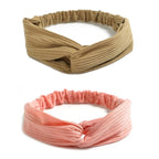 DRESHOW 10 Pack Boho Headbands for Women Girls Criss Cross Elastic Hair Band Twisted Head Wrap