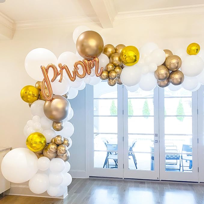 Voircoloria 66pcs White Latex Party Balloons, 12inch | - Image 5