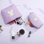 YOOLIFE Daughter Gifts Cosmetic Bag - Make Up Bag for Women - Personalized Bridesmaid Gifts - Travel Size Toiletries