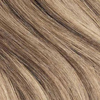 Luxy 100% Remy Human Hair – Halo Clip-In Hair Extensions –Natural Looking Volume & Length - One-Piece - Easy 5-Min Application 150 grams 12" Dimensional Natural Blonde