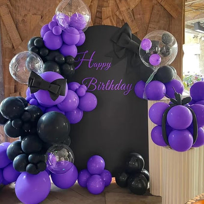 134Pcs Purple Balloons Different Sizes 5 10 12 18 Inch Purple Balloon Garland - Image 7