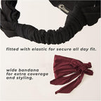 CHARM Japanese Headband Pirate Bandana - Men Ninja Head Wrap Women Hair Band