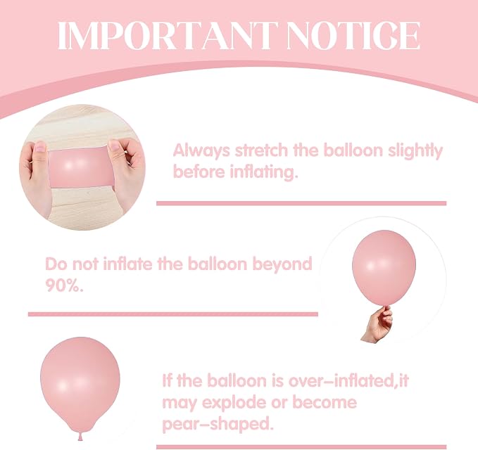 110pcs Coquette Pink Bow Balloon Garland Arch Kit - Image 7