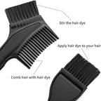 Losaria 10 Pieces Hair Coloring Dyeing Kit Professional Hair Dye Tools for Bleaching and Hair Dye, including Hair Dye Brush, Ear Cover, Hair Cover, Shawl, Gloves, Hair Clips