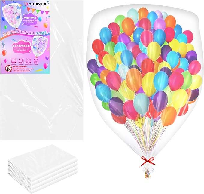 4Pcs Large Balloon Bags for Transport by LooksForwardtoSeeingYou