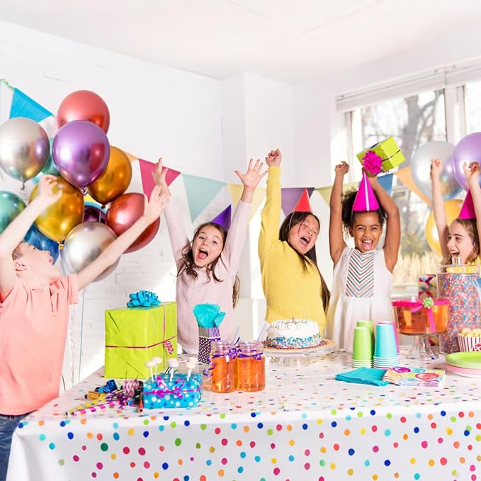 110pcs Metallic Multi Balloons, Metallic Color Latex Balloons 12 inch - Image 7