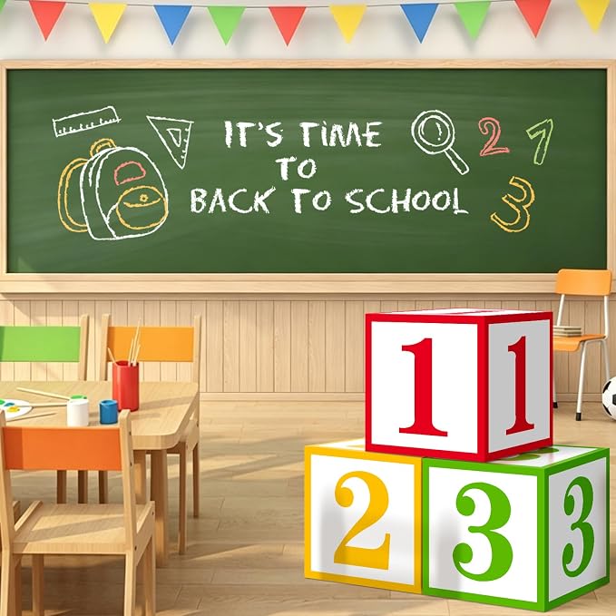 Back to School Balloon Boxes Decoration - Image 8