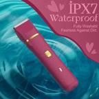 Electric Bikini Trimmer for Women - Waterproof Pubic Hair Trimmer & Facial Shaver, Rechargeable Cordless Electric Razor with Ceramic Blades, IPX7 Shower-Safe for Sensitive Skin, Christmas Gift for Her