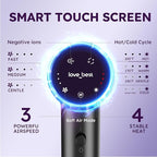 Hair Dryer, Professional Ionic Hair Dryer for Fast Drying, Low Noise, Lightweight, 600 Million Negative Ions High-Speed Hair Blow Dryer with Diffuser for Curly Hair Women, Men, Home, Travel, Salon