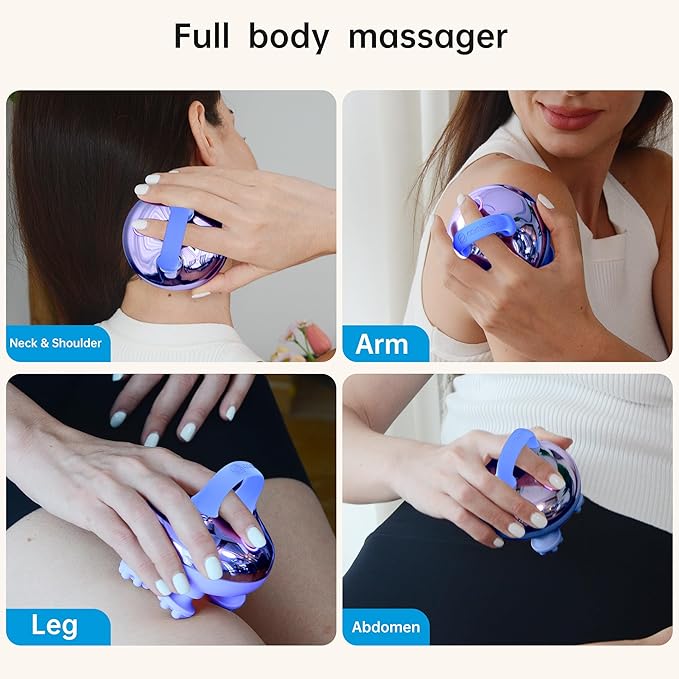 COMFIER N Cordless Scalp Massager with 3 kneading Modes,8 Claws, Christmas Gift for Women,Waterproof Head Massage for Deep Cleansing,Head Scratcher,Body Massager,Cat Massage