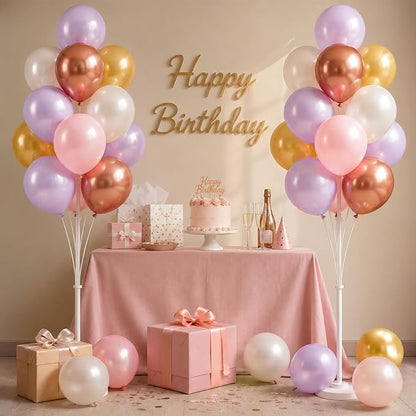 Pastel Pink Balloon Column Kit Set of 2 - Image 5