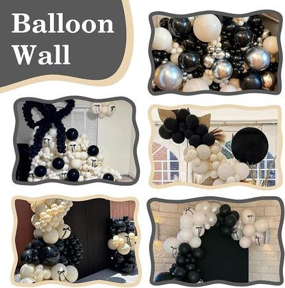 Black White Link Balloons - Image 4