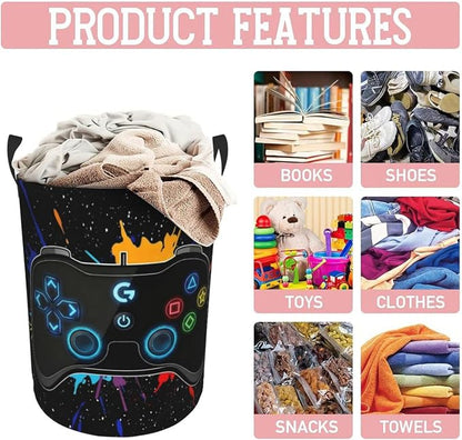 Game Joystick Laundry Hamper Bag - Image 8
