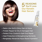 VITAMINS hair cosmetics Hair Care Kit - Hydrating, Ph Balancing, Damaged Hair Solution with Keratin, Moroccan Argan Oil - Ultra Recovery for Color Treated, Dry, Frizzy Hair - Paraben Sulfate Free