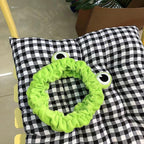Jowmoy Green Frog Eye Elastic Headband - Versatile for Spa, Skincare, Makeup, Face Wash, Fun Gift for Women (1 Pack)