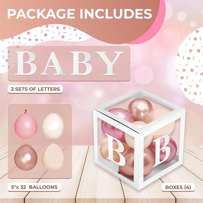 44-Piece Baby Shower Decorations - Image 2
